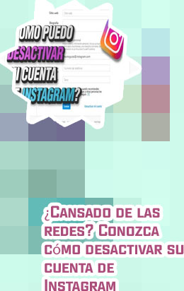 Como desactivar instagram temporalmente