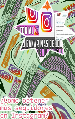 Obtener seguidores en instagram